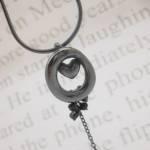 Amare range Oxydised silver necklace