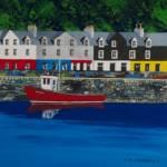 Tobermory acrylic 9x9ins 395