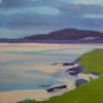 Incoming Tide Luskentyre Harris Oils 35.5x25.5cm 395