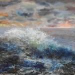 Unsettled Sea Mixed Media 405x460mm 780