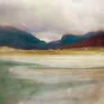 Luskentyre Isle of Harris 12x12ins digital collage ltd ed of 250 95