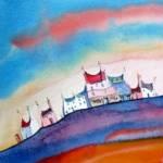 The Scottish Vernacular watercolour 390x190mm 280