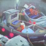 Harbour Gathering Oils 25.5x20cm 275