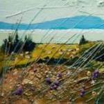 Sheriffi's Common Great Cumbrae Acrylic  13x5ins 475 SOLD 