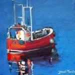 Fishing Boat 2 Oils 30x30cm 545