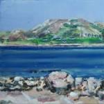 Iona from Fionnphort acrylic 425