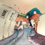 The Pottery watercolour 47.5x47.5cm 120