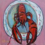 Lobster Acrylic 30x30cm 425
