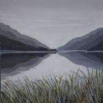 Loch Striven Acrylic 23x23cm 190